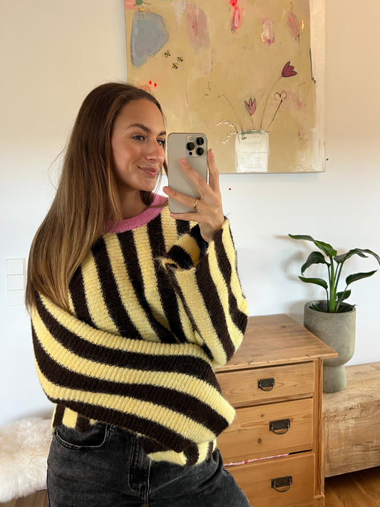 Amour Stripes Sweater