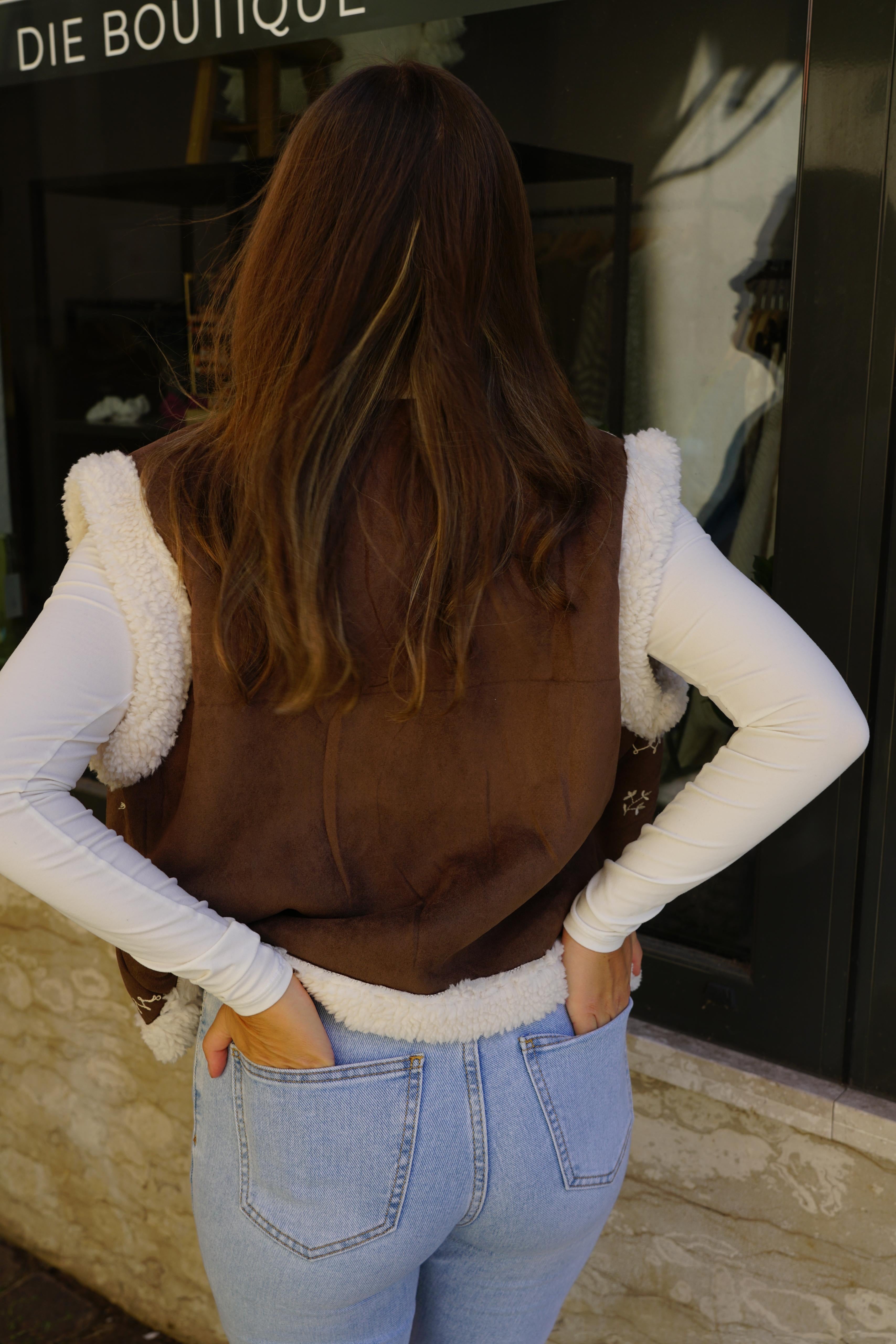 Sherpa Boho Weste