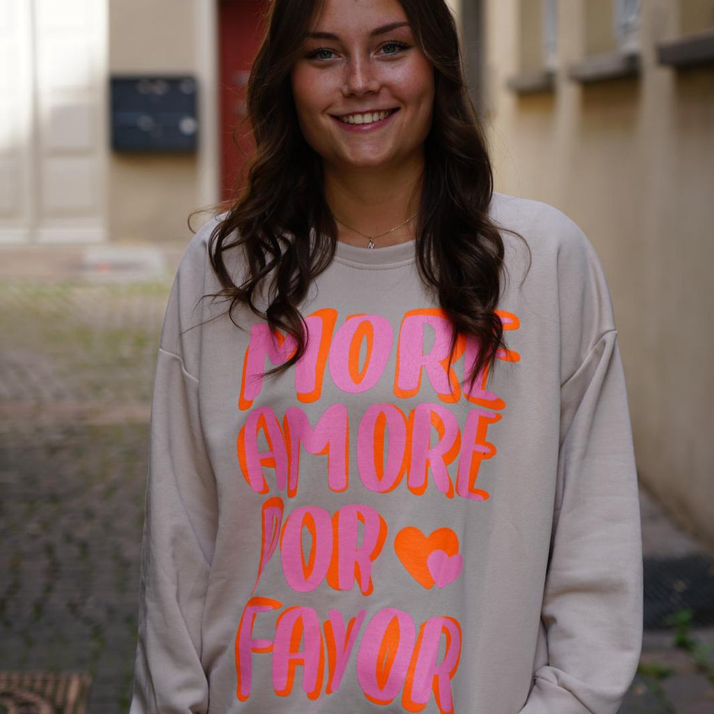 Sweater "More Amore Por Favor"