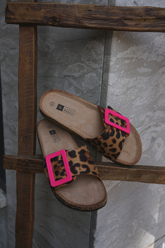 Einriemer Sandale Wild Leo