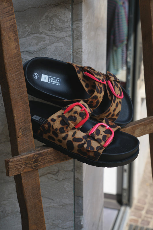 Zweiriemer Sandale Wild Leo