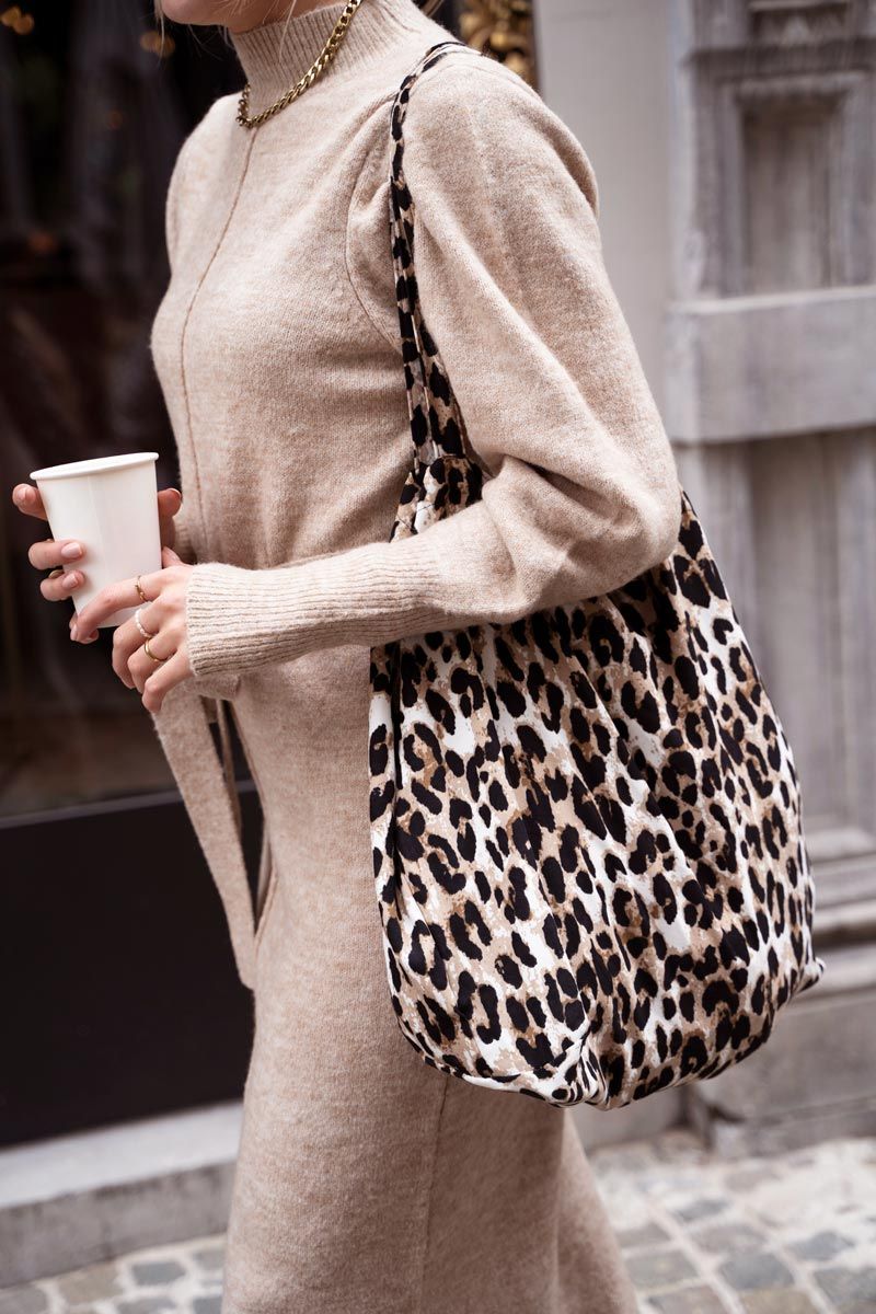 Leoparden Tote Bag