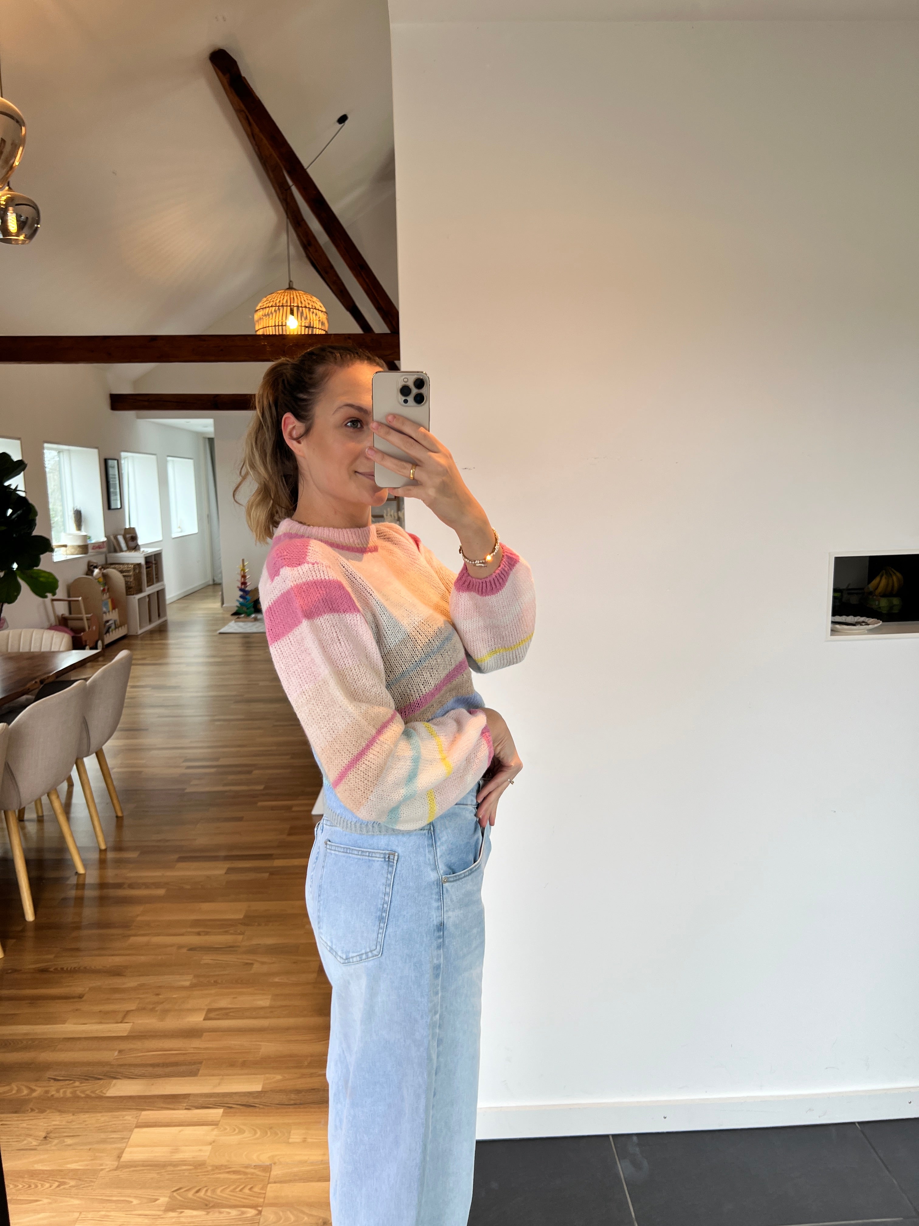 Strickpullover „Ella“ – Pastellfarben