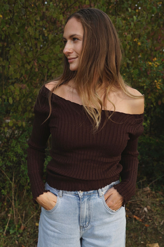 Off Shoulder Longsleeve