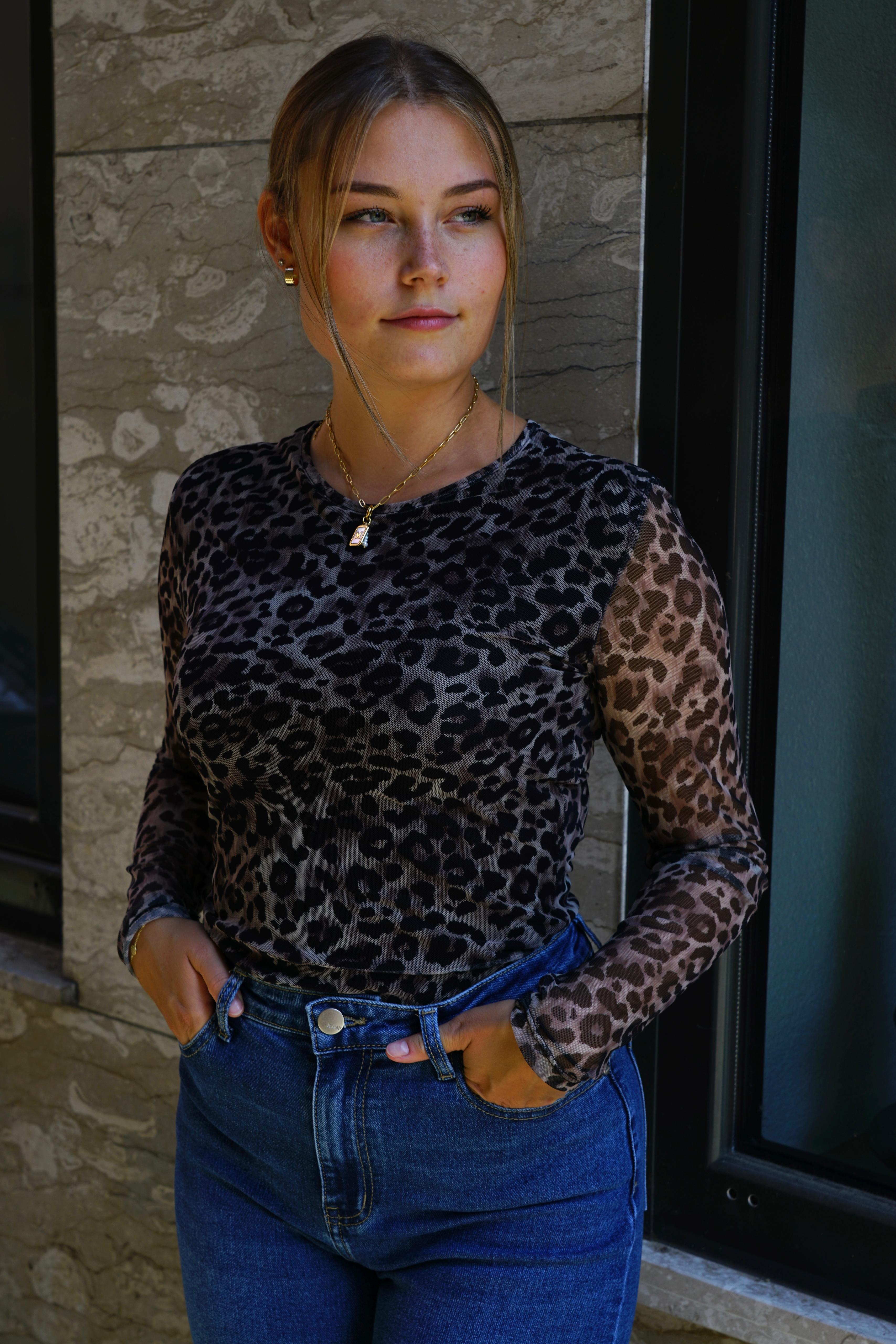 Mesh-Longsleeve Leo
