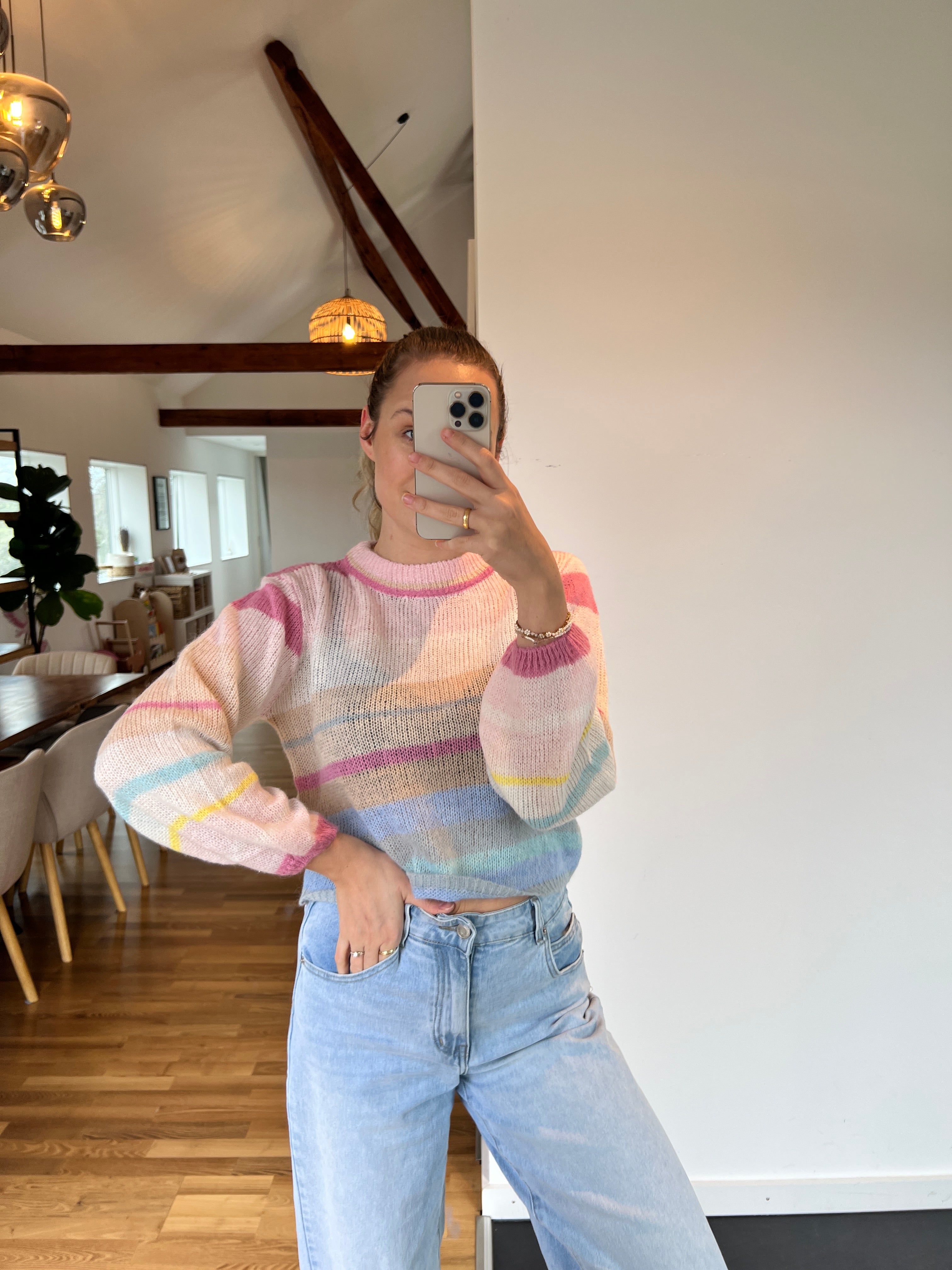 Strickpullover „Ella“ – Pastellfarben