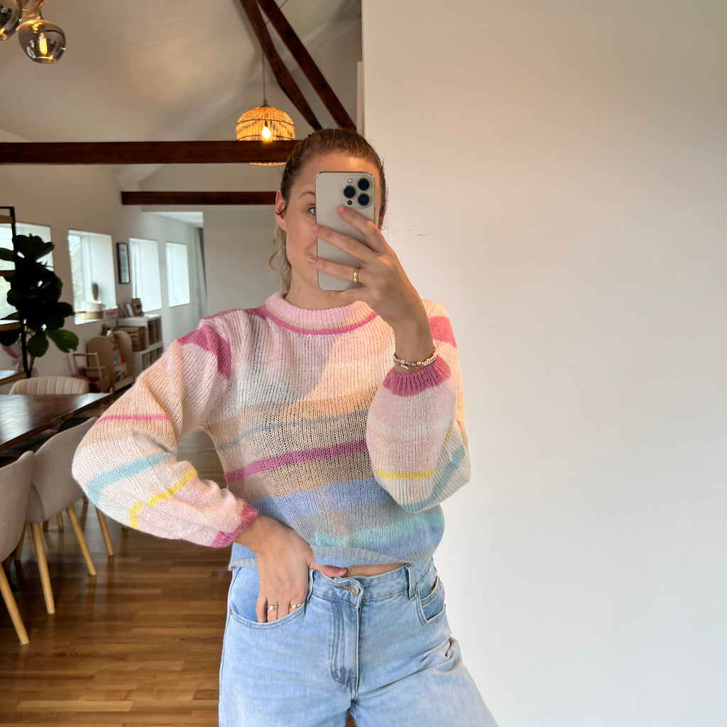Strickpullover „Ella“ – Pastellfarben