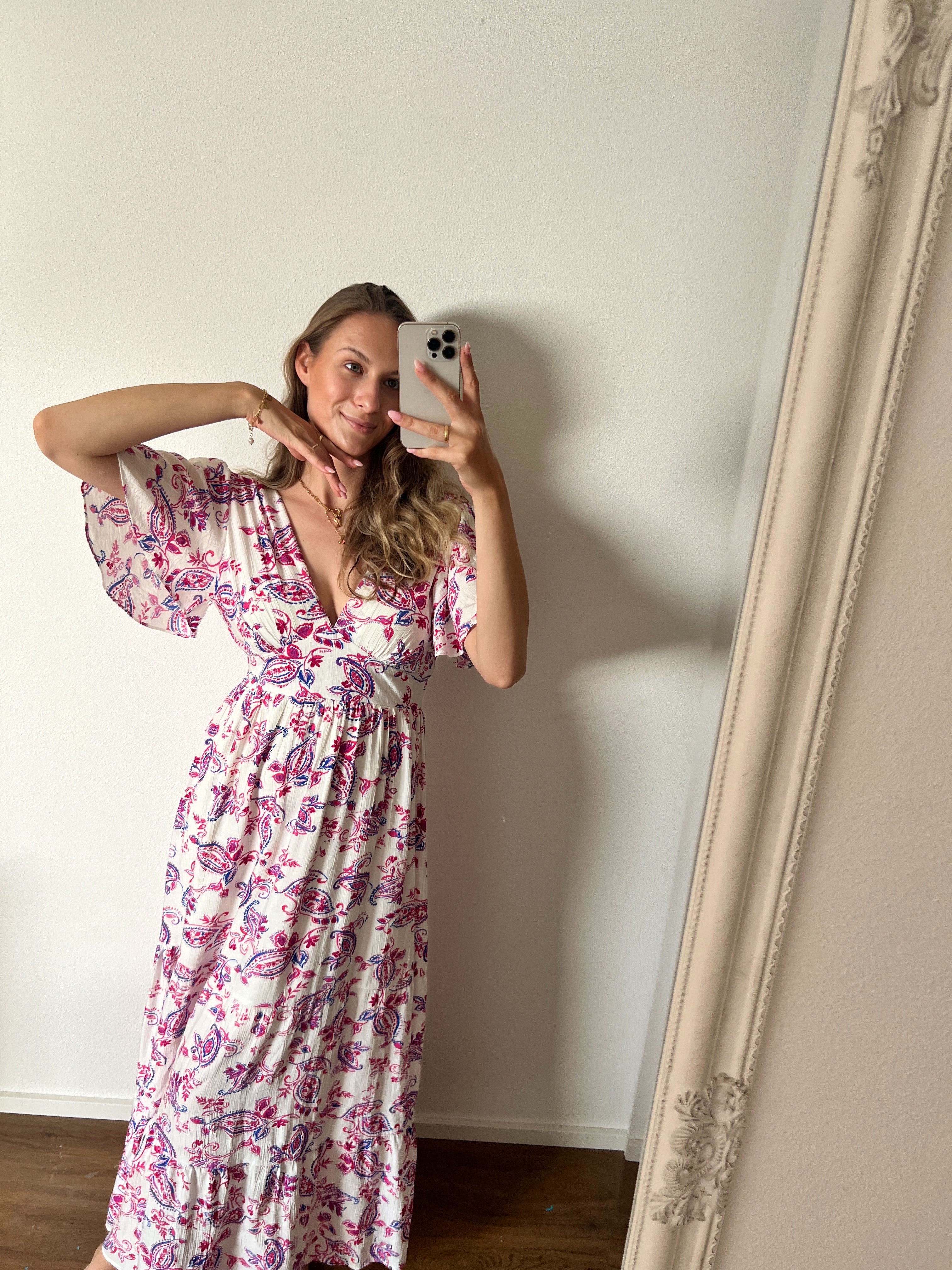 Sommerkleid mit Paisleymuster