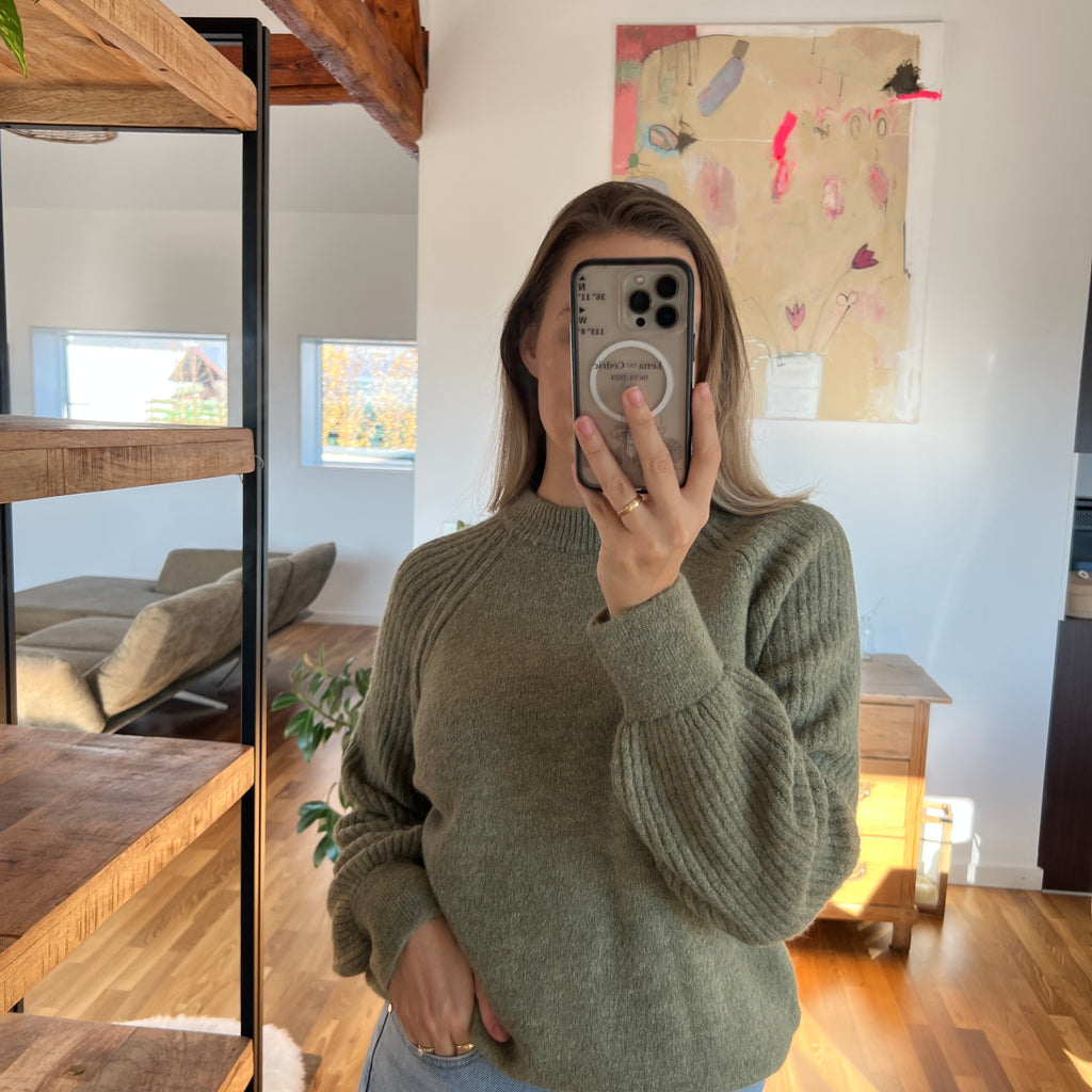 Strickpullover „Mara“ – grün