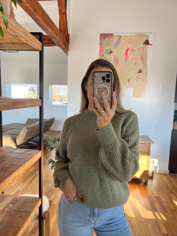 Strickpullover „Mara“ – grün