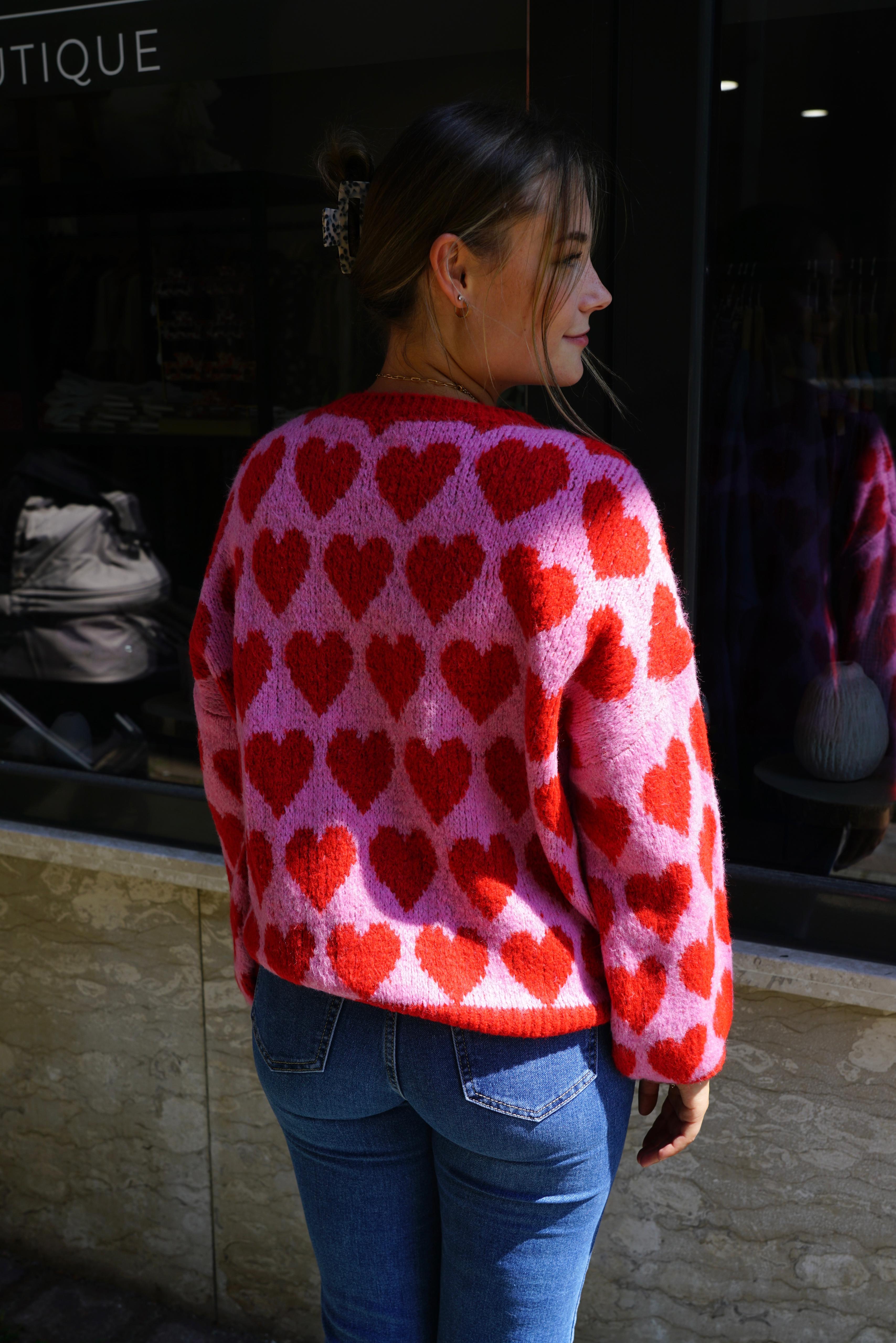 Amour Heart Knit
