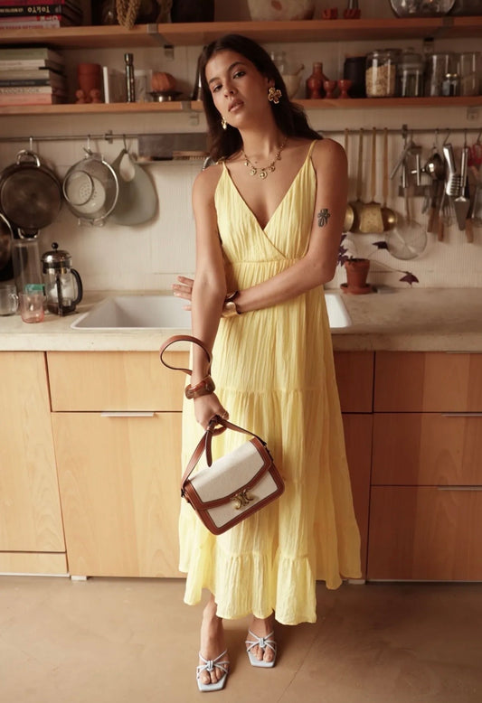 Sommerkleid mit Volantrock
