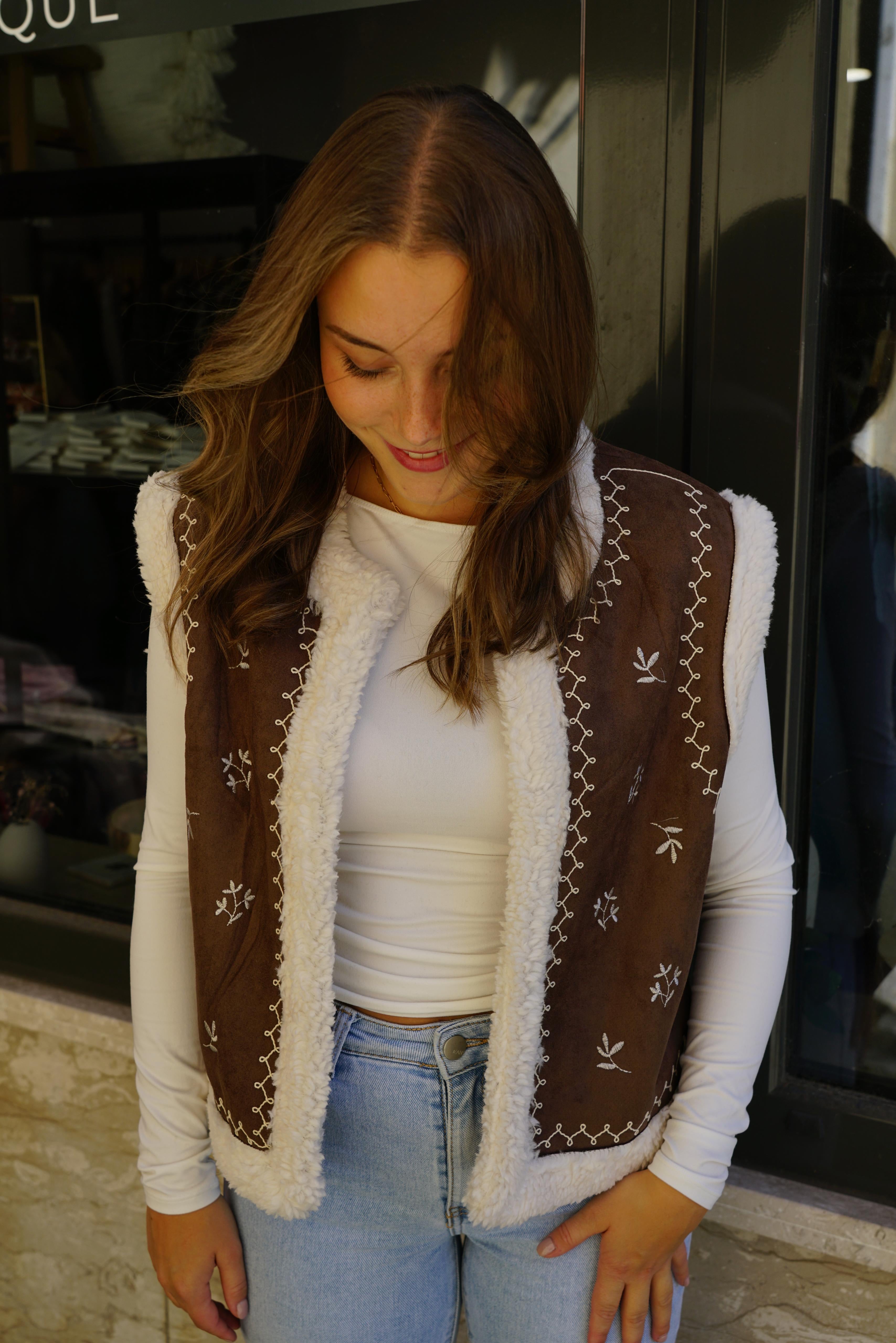 Sherpa Boho Weste