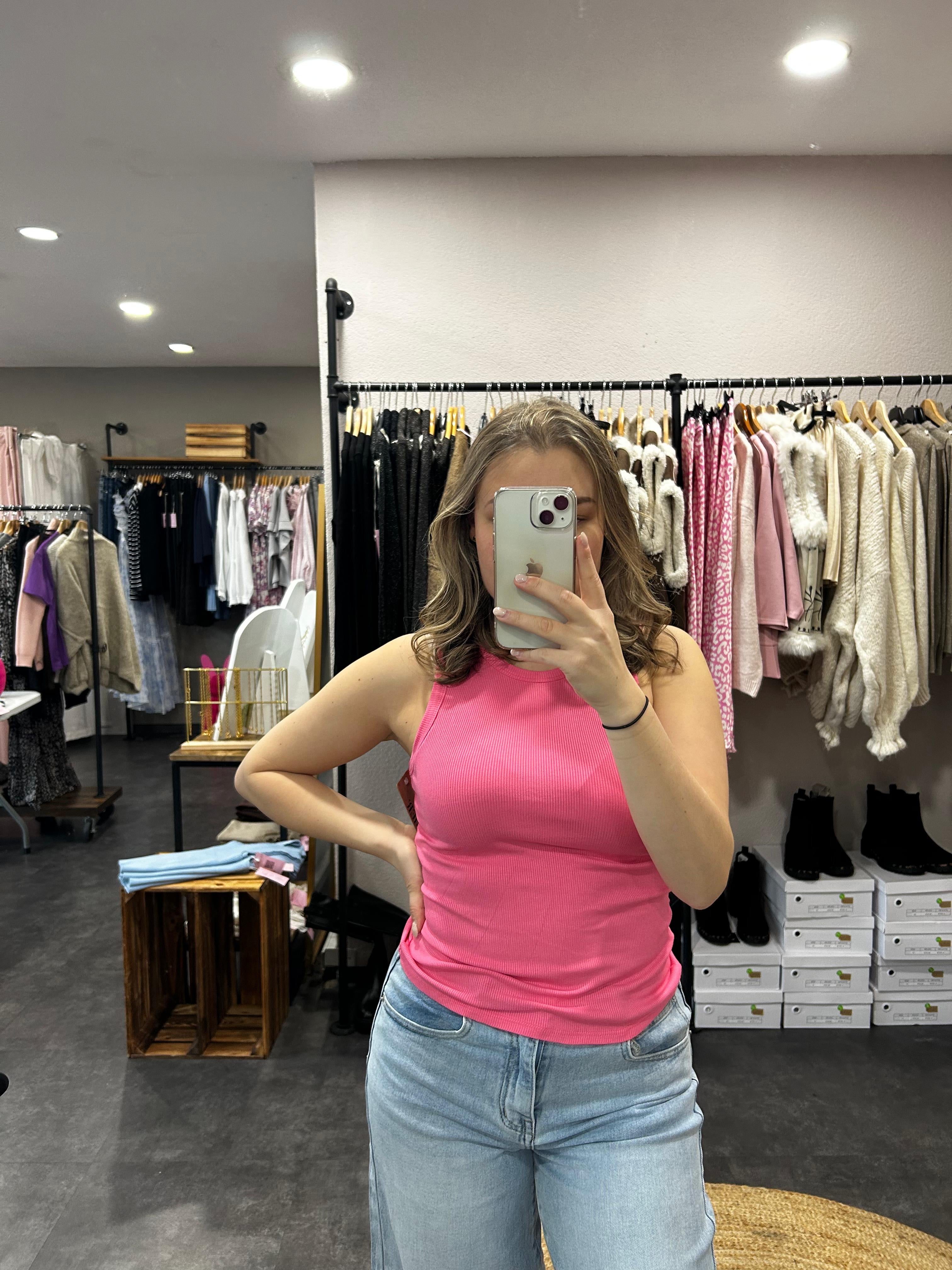 Basic Ripp Top – in verschiedenen Farben erhältlich