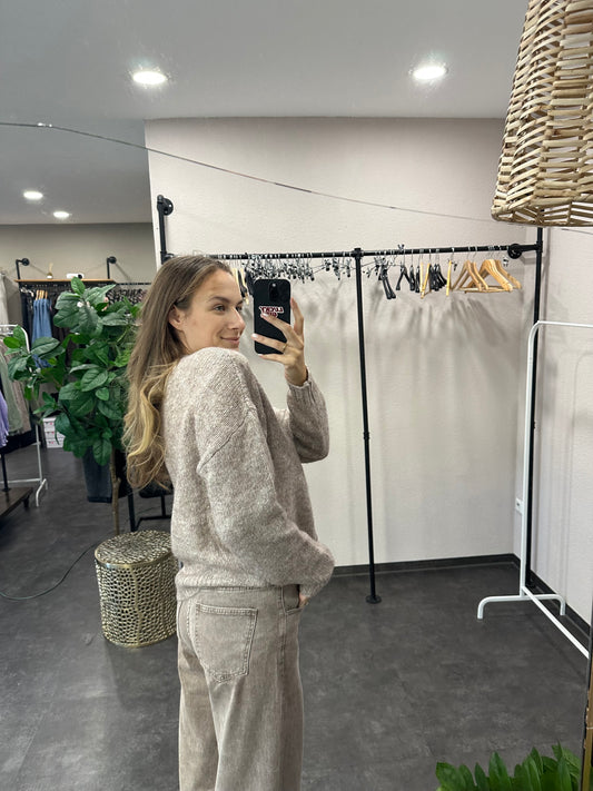 Cozy Pullover - Taupe
