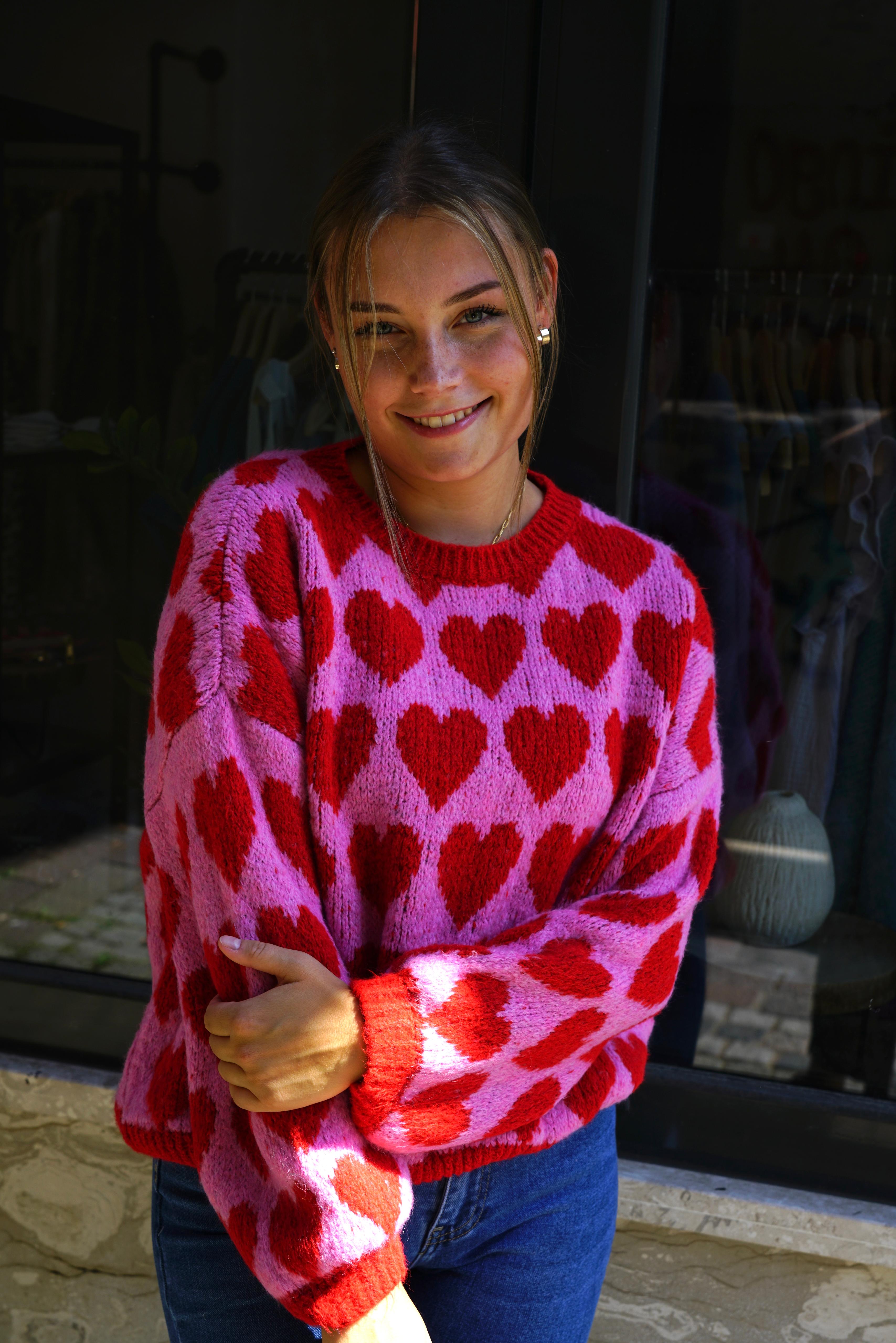 Amour Heart Knit