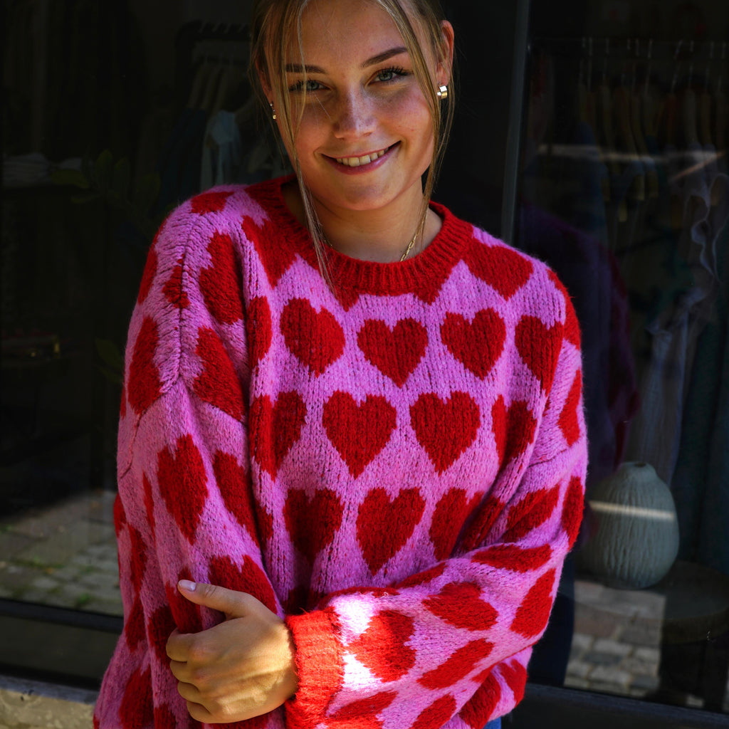 Amour Heart Knit
