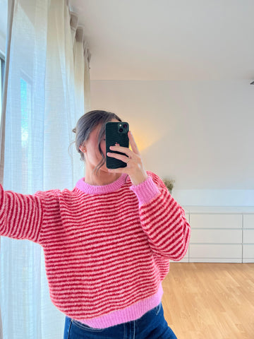 Pullover „Selina“ – soft stripes & cozy vibes