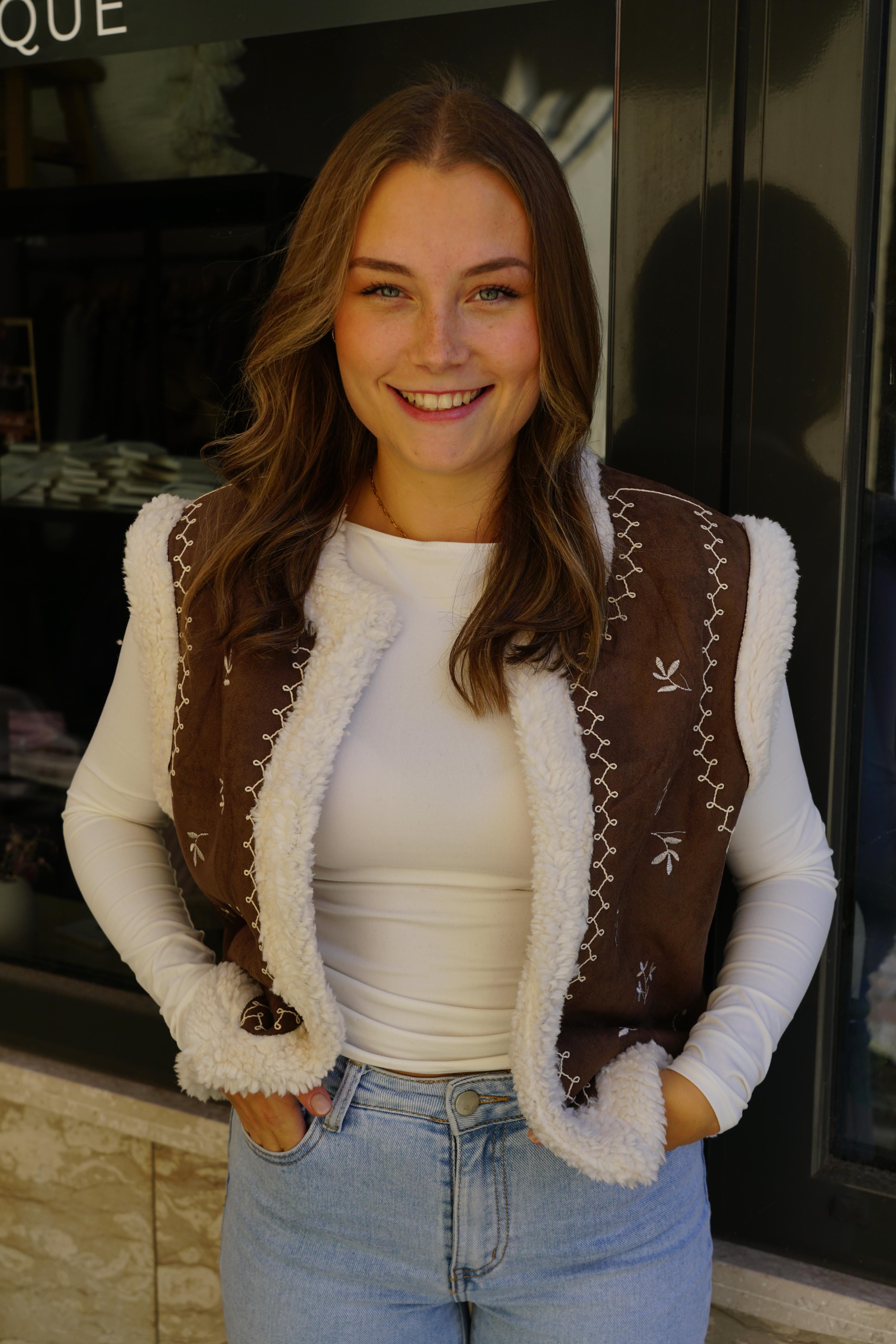 Sherpa Boho Weste