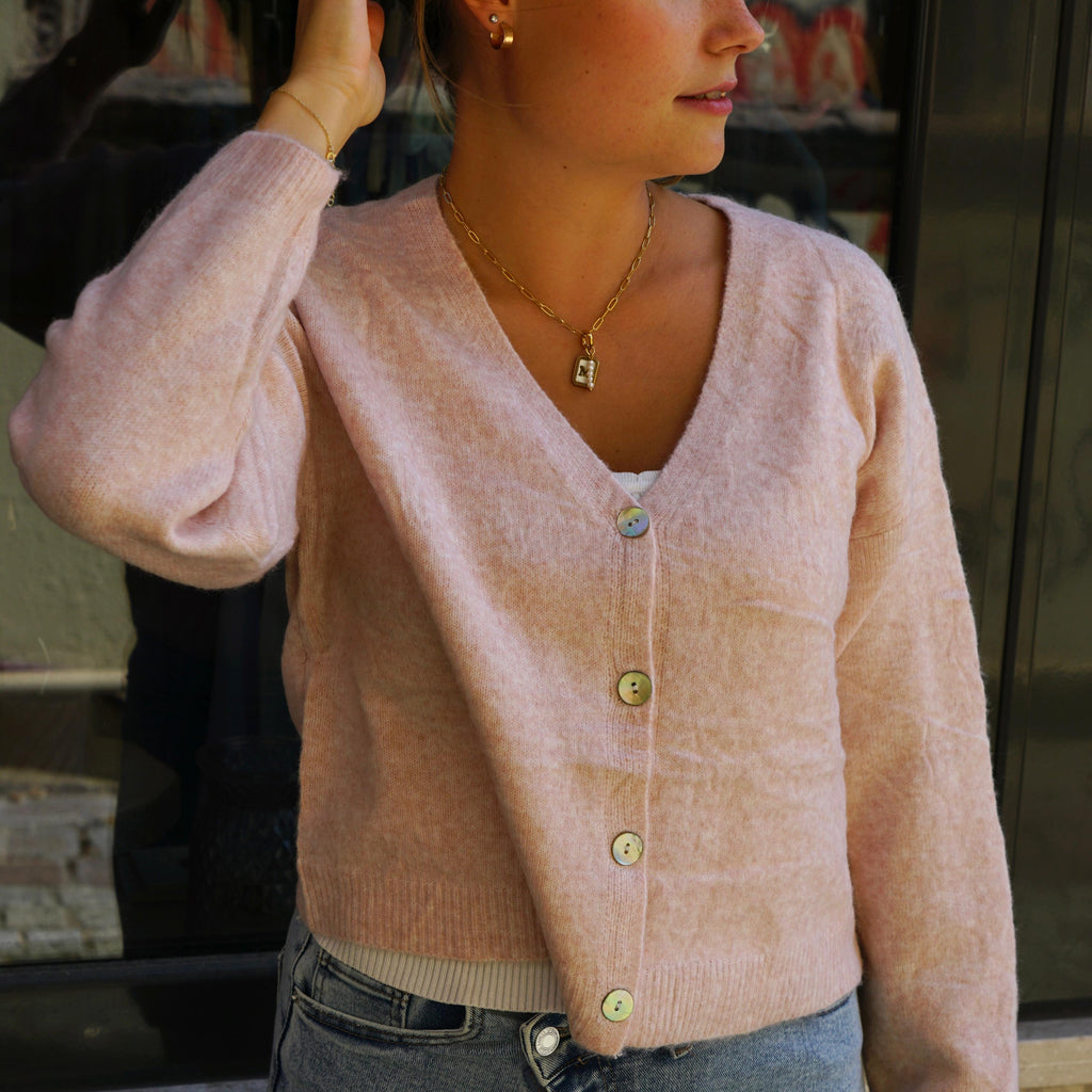 Blush Cozy Cardigan