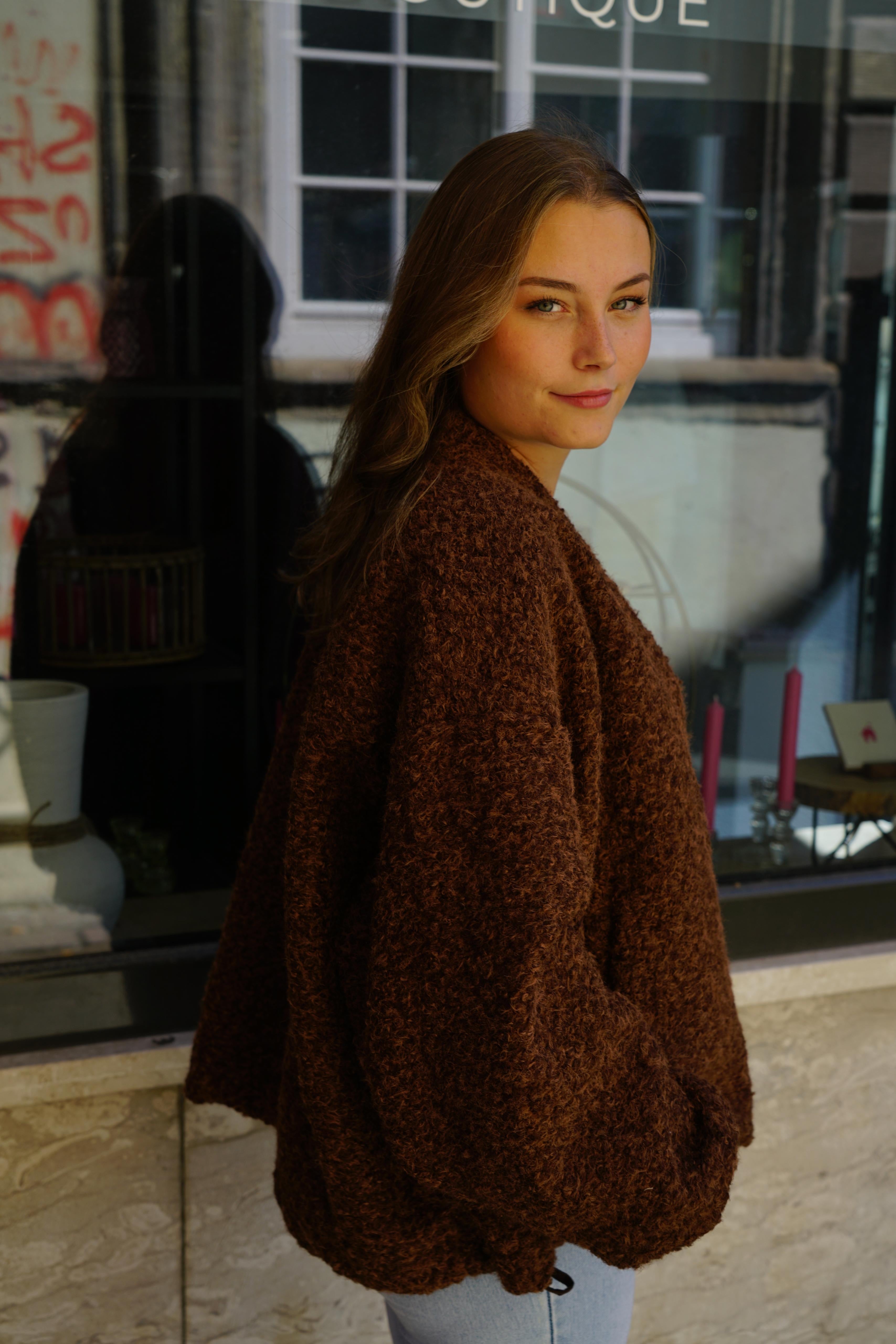 Cozy Jacket Mocha Mood