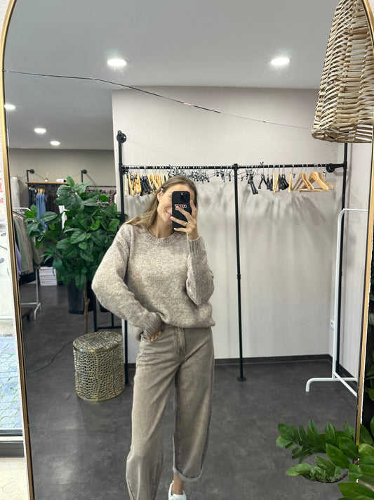 Cozy Pullover - Taupe