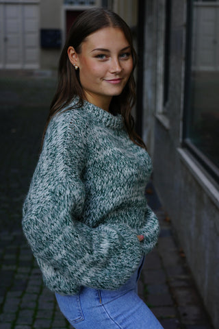 Kuscheliger Pullover mit Stehkragen – Stylisch und Bequem