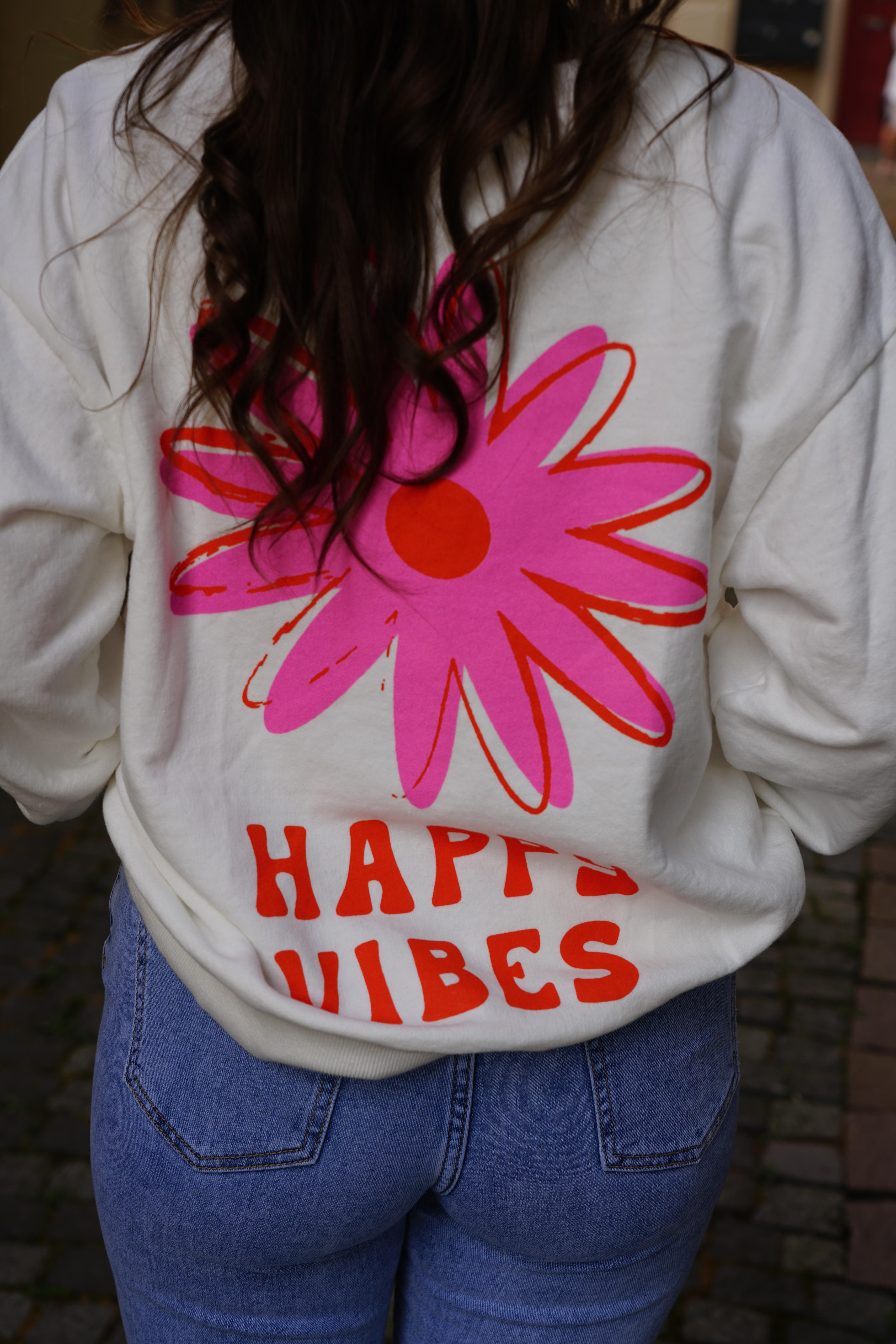 Sweater "Happy Vibes"