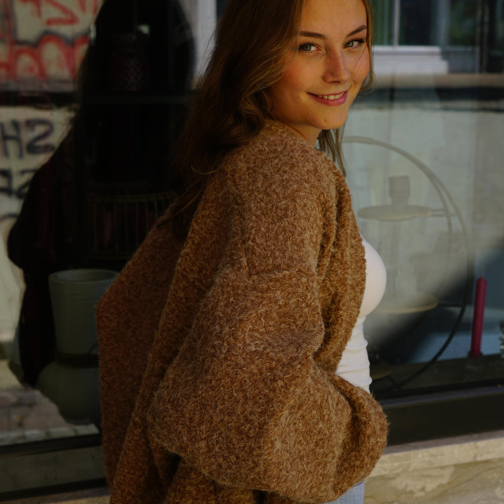 Cozy Jacket Chestnut Glow
