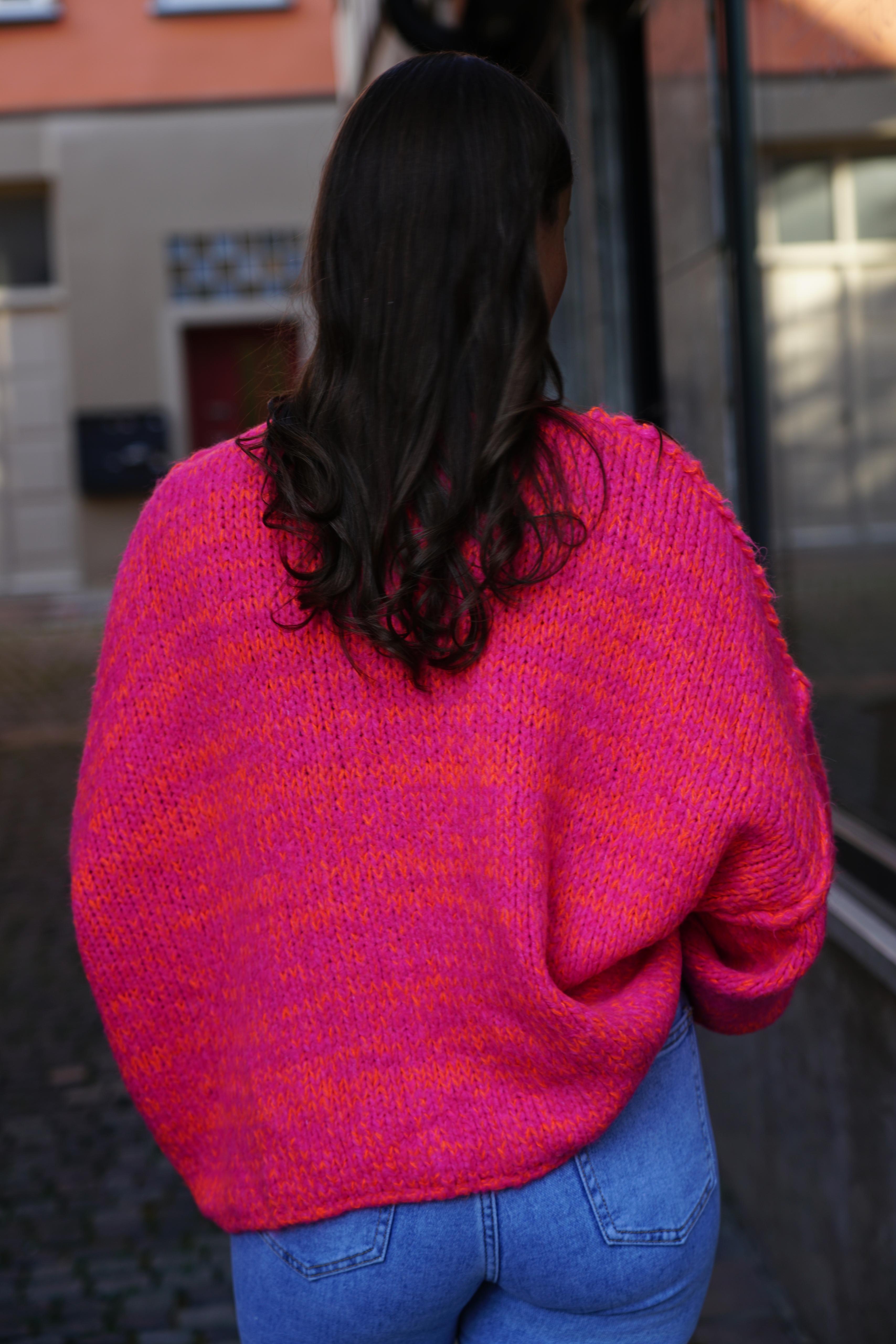 Strickjacke mit Knopfleiste&nbsp;