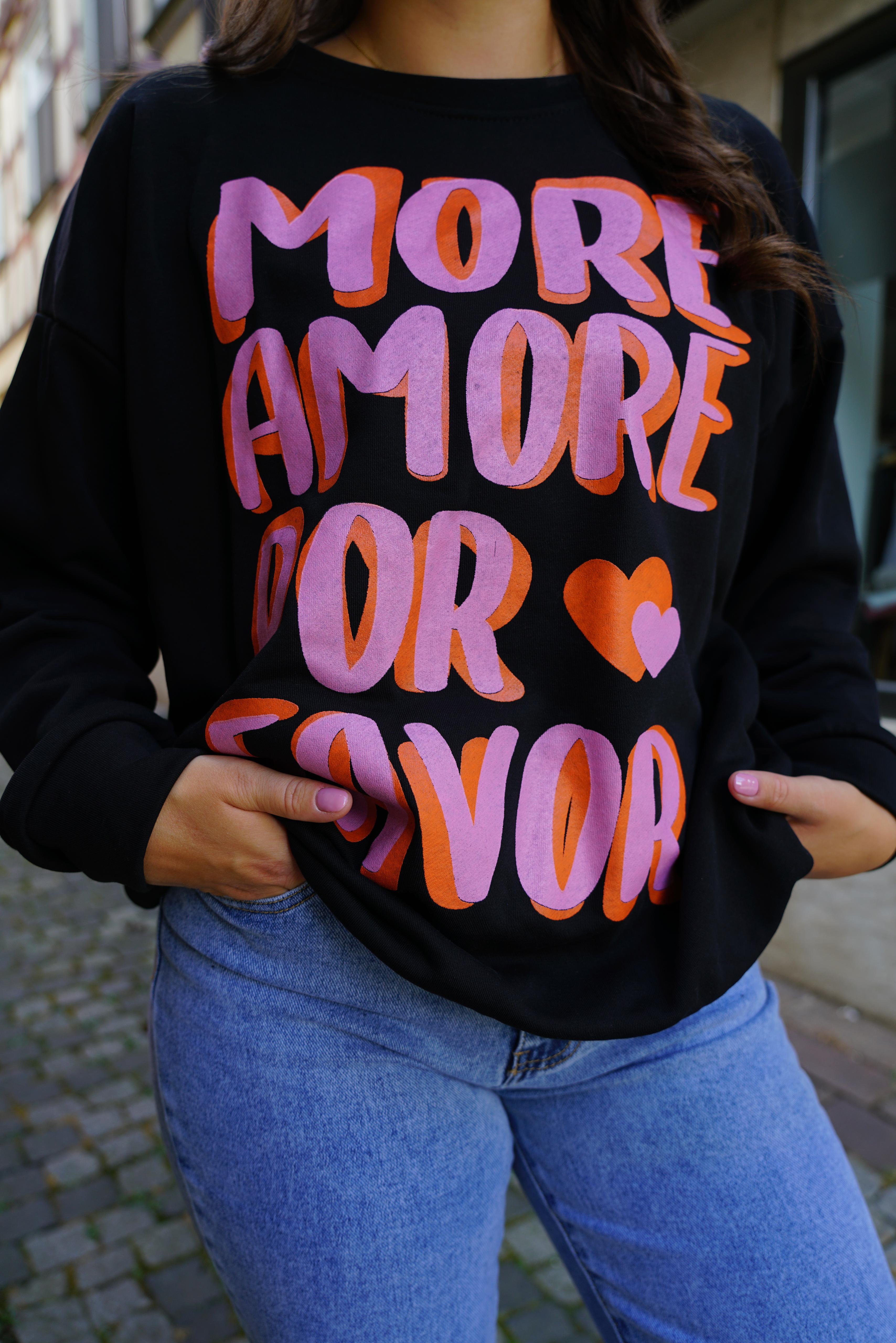 Sweater "More Amore Por Favor"