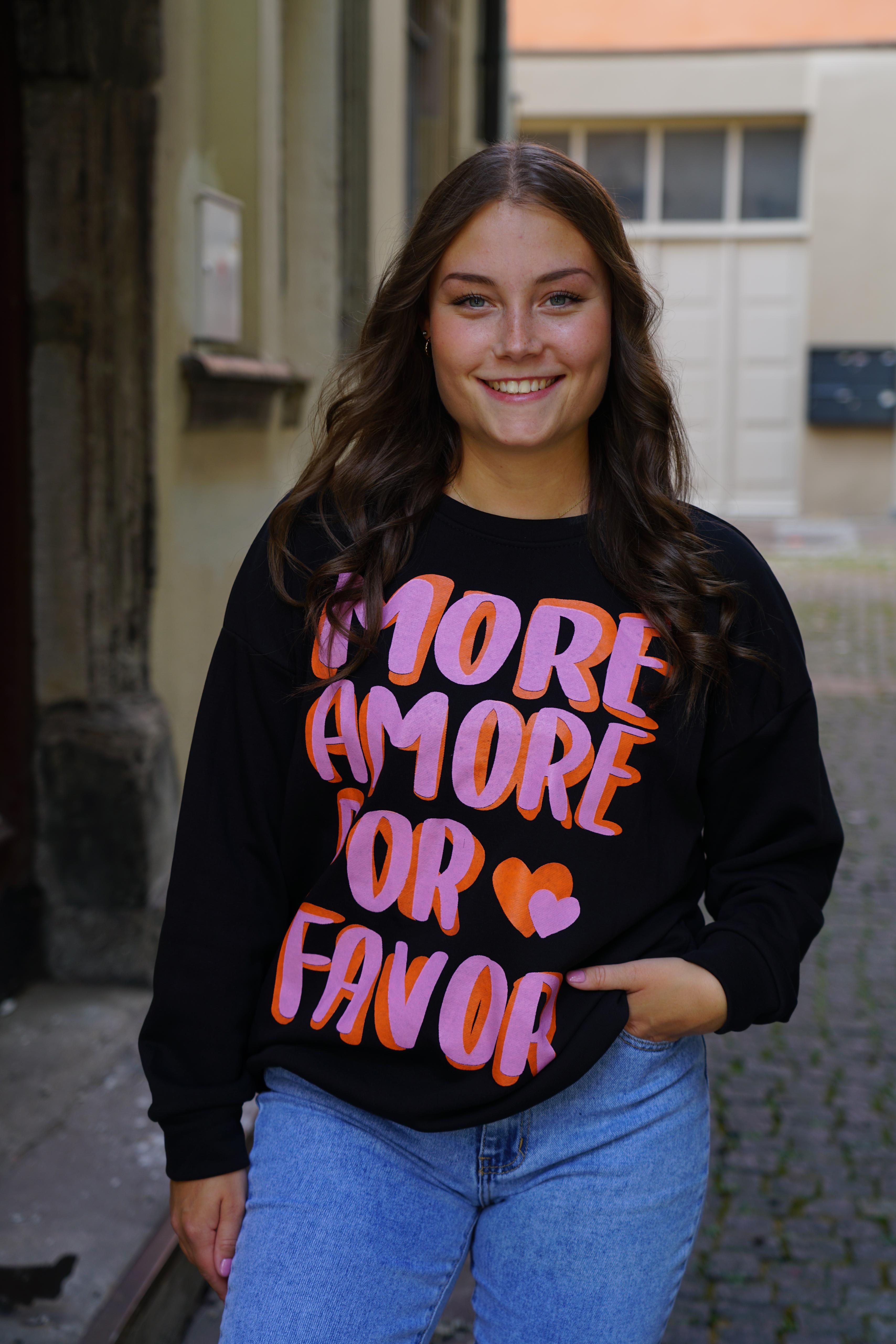 Sweater "More Amore Por Favor"