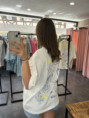 T-Shirt im Strandstil