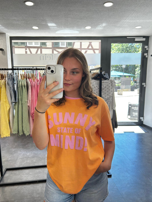 T-Shirt mit Print Sunny State of Mine