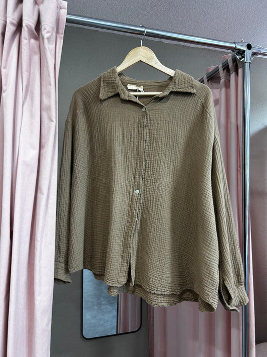 Muslin Blouse - Light Blue