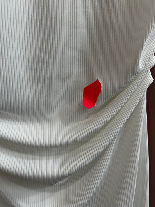 Draped midi dress