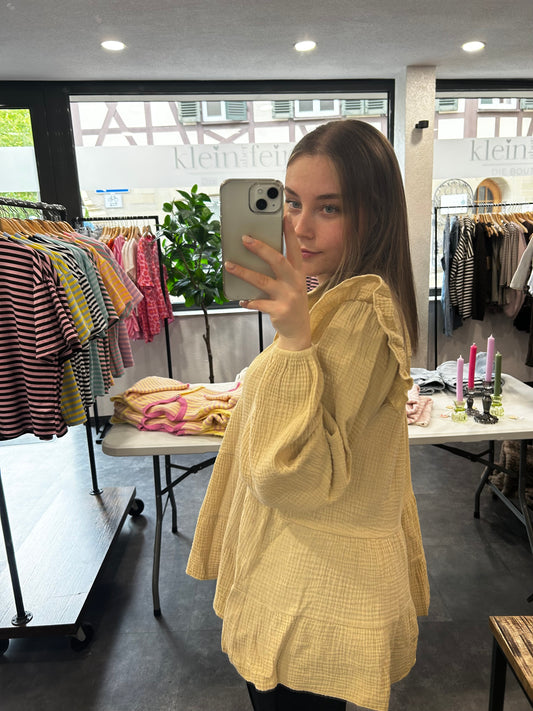 Muslin Babydoll Blouse