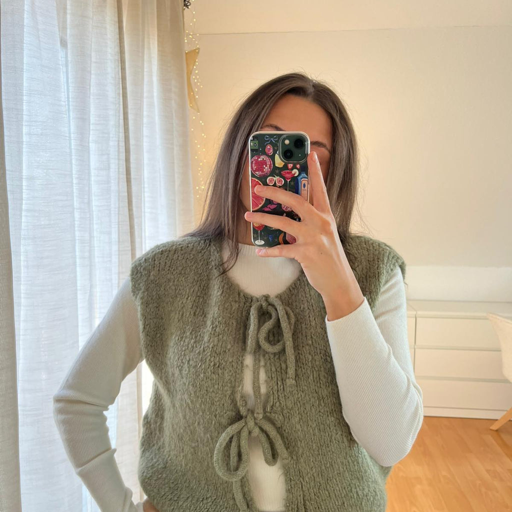 Strickweste „Mira“ – grün